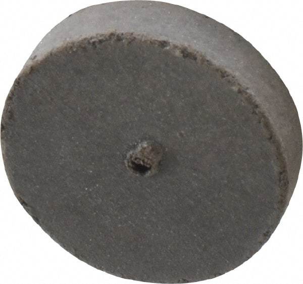 Cratex - 7/8" Diam x 1/16" Hole x 3/16" Thick, Surface Grinding Wheel - Silicon Carbide, Medium Grade, 25,000 Max RPM, Rubber Bond, No Recess - Eagle Tool & Supply