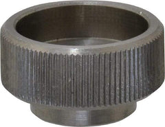 KIPP - 30mm Head, Knurled (Open Face) Knob - Tapped, Stainless Steel - Eagle Tool & Supply