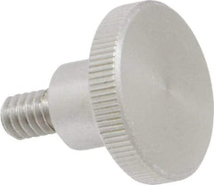 KIPP - 24mm Head, Knurled Knob - Threaded Stem, Stainless Steel - Eagle Tool & Supply