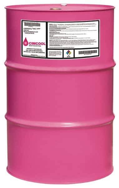 Cimcool - Cimstar 60C-HFP, 55 Gal Drum Cutting Fluid - Semisynthetic, For Boring, Drilling, Grinding, Milling, Reaming, Tapping, Turning - Eagle Tool & Supply