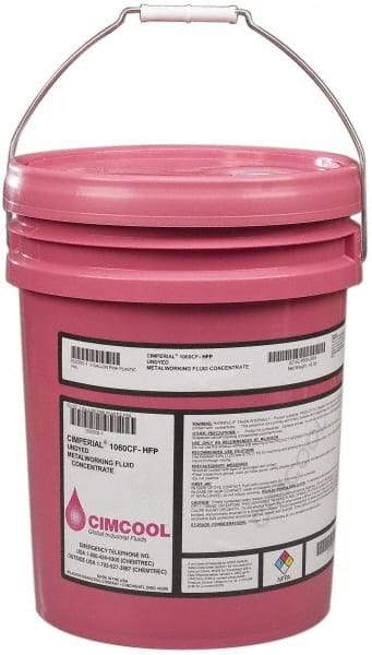 Cimcool - Cimperial 1060CF-HFP, 5 Gal Pail Cutting Fluid - Water Soluble - Eagle Tool & Supply