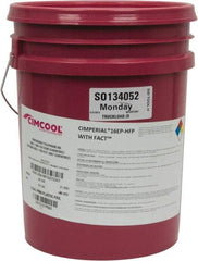 Cimcool - Cimperial 16EP-HFP, 5 Gal Pail Cutting Fluid - Water Soluble, For Boring, Drilling, Grinding, Milling, Reaming, Tapping, Turning - Eagle Tool & Supply