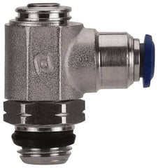 Value Collection - 145 Max psi, Meter Out Screw Adjusted Flow Control Valve - Buna N O Ring, 3/8" Tube Outside Diam - Eagle Tool & Supply
