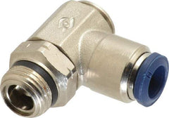 Value Collection - 145 Max psi, Meter Out Screw Adjusted Flow Control Valve - Buna N O Ring, 3/8" Tube Outside Diam - Eagle Tool & Supply