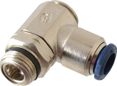 Value Collection - 145 Max psi, Bi Directional Screw Adjusted Flow Control Valve - Buna N O Ring, 3/8" Tube Outside Diam - Eagle Tool & Supply