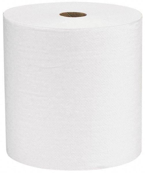 Kimberly-Clark Professional - Hard Roll of 1 Ply White Paper Towels - 8" Wide, 600' Roll Length - Eagle Tool & Supply