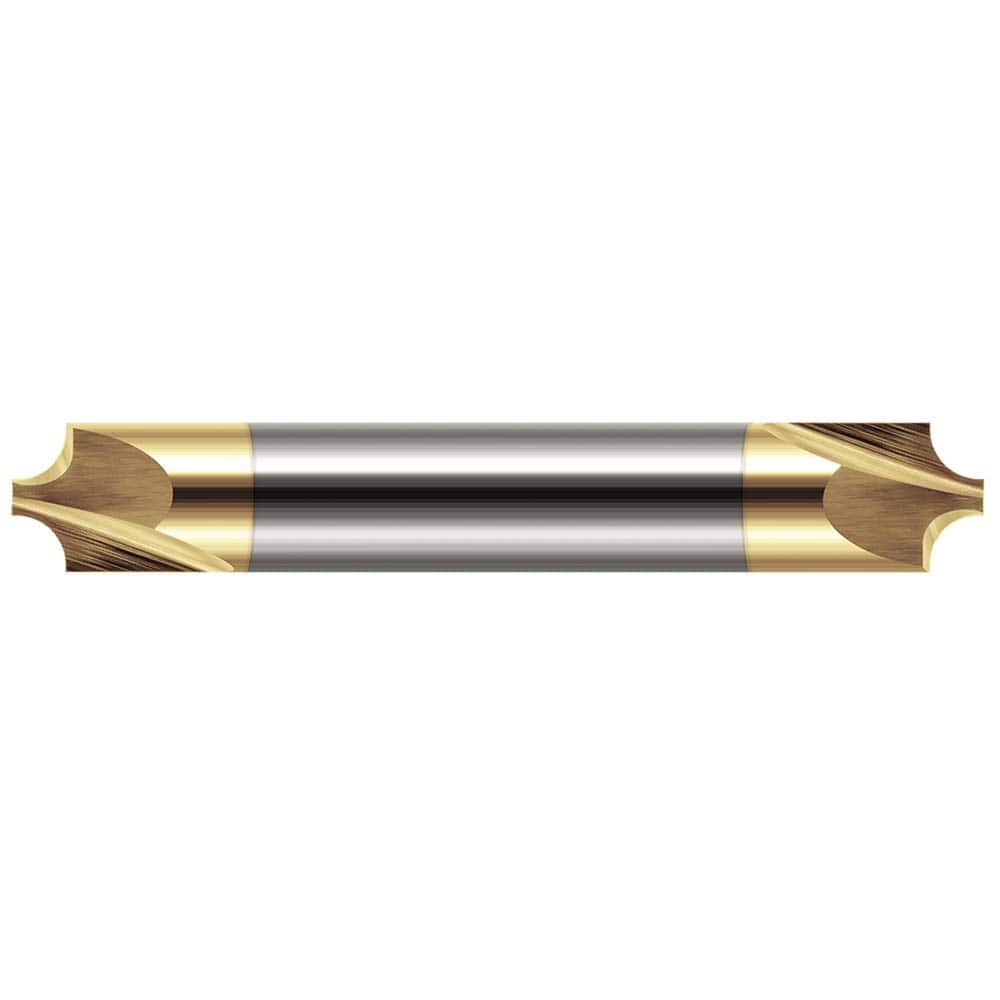 Harvey Tool - Corner Rounding End Mills; Material: Solid Carbide ; Single or Double End: Double ; Radius (Inch): 11/64 ; Radius (Decimal Inch): 0.1720 ; Mill Diameter (Inch): 7/16 ; Mill Diameter (Decimal Inch): 0.4375 - Exact Industrial Supply