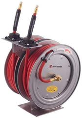 PRO-SOURCE - 50' Spring Retractable Hose Reel - 300 psi, Hose Included - Eagle Tool & Supply