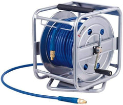 PRO-SOURCE - 100' Manual Hose Reel - 250 psi, Hose Included - Eagle Tool & Supply