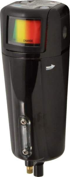 Parker - 63 CFM Oil, Dust, Water, Particulate Filter - 3/8" NPT, 250 psi, Auto Drain - Eagle Tool & Supply