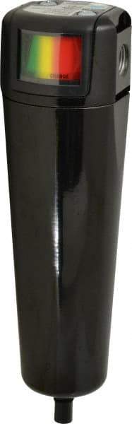 Parker - 63 CFM Oil, Dust, Water, Particulate Filter - 1/2" NPT, 250 psi, Auto Drain - Eagle Tool & Supply