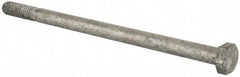 Value Collection - 5/16-18 Thread, 5-1/2" Length Under Head, Steel Hex Head Bolt - Hot Dipped Galvanized Coated, UNC Thread, ASTM A307, Grade 2 - Eagle Tool & Supply