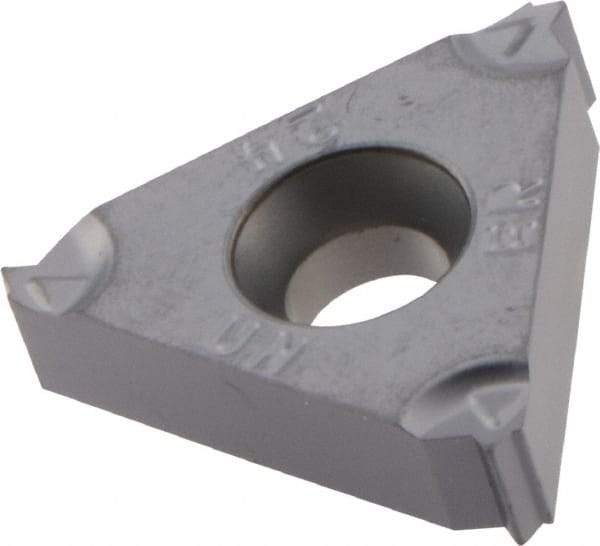 Iscar - 16ER External Right Hand 24 UN Laydown Threading Insert - Grade IC908, TiAlN Coated Carbide, 9.53mm Inscribed Circle - Eagle Tool & Supply
