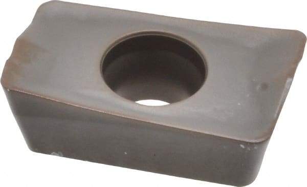 Seco - APMX160408 M14 Grade T350M Carbide Milling Insert - TiCN/Al2O3 Finish, 0.223" Thick, 0.031" Corner Radius - Eagle Tool & Supply