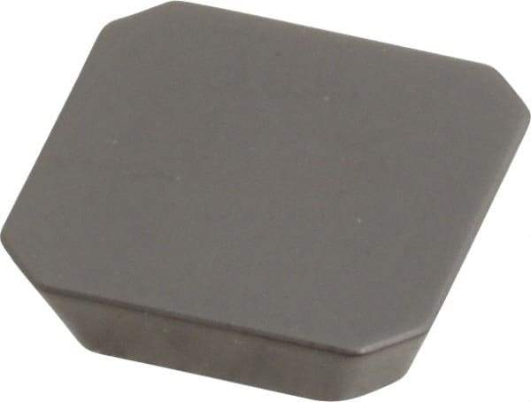 Seco - SEKN1203 M14 Grade T350M Carbide Milling Insert - TiCN/Al2O3 Finish, 1/8" Thick, 1/2" Inscribed Circle - Eagle Tool & Supply