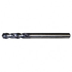 #21 RHS / RHC HSS-CO 8% (M42) 135 Degree Split Point Q-AMD Aircraft Maintenance Short Flute Jobber Drill - TiCN - Eagle Tool & Supply