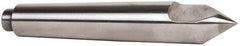 Riten - 3/4" Head Diam, Carbide-Tipped Steel Standard Point Half Dead Center - Jarno 6 Taper, 3/4" Point Diam, 1-1/8" Point Length, 4-1/2" OAL - Eagle Tool & Supply