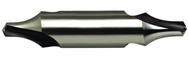 6.3mm x 71mm OAL 60° HSS Center Drill with Flat-Bright Form A - Eagle Tool & Supply