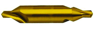 0.8mm x 25mm OAL HSS Drill-Countersink-TiN Form A - Eagle Tool & Supply