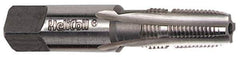 Heli-Coil - 3/8-18 NPT Thread 4 Flutes, Plug Chamfer, Bright Finish, High Speed Steel, Pipe STI Tap - 3-1/8" Overall Length, 0-11/16" Shank Diam, 0.515" Square Size, 1-3/8" Thread Length - Eagle Tool & Supply