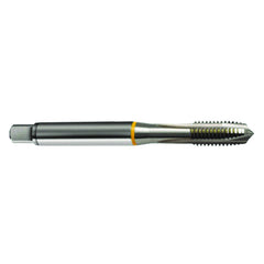 M3.5 × 0.6 3FL 6H Cobalt Spiral Point Plug Yellow Ring Tap-Bright FORM-B - Eagle Tool & Supply