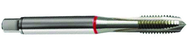 M10x1.5 6H 3-Flute Cobalt Red Ring Spiral Point Plug Tap-Bright - Eagle Tool & Supply