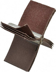 Merit Abrasives - 60 Grit, Coated, Aluminum Oxide Bore Polisher - Medium Grade, 16,000 RPM, Polishes Bores with 2-1/8 to 2-1/2" Diam - Eagle Tool & Supply