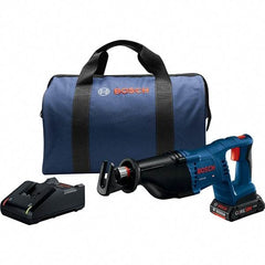 Bosch - Cordless Reciprocating Saws Voltage: 18.0 Battery Chemistry: Lithium-Ion - Eagle Tool & Supply