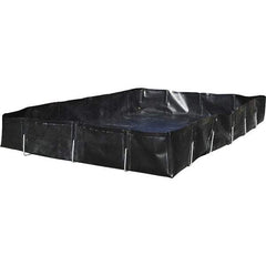 Brady SPC Sorbents - Collapsible Berms & Pools   Type: L Rod Spill Berm    Sump Capacity (Gal.): 1,520.00 - Eagle Tool & Supply