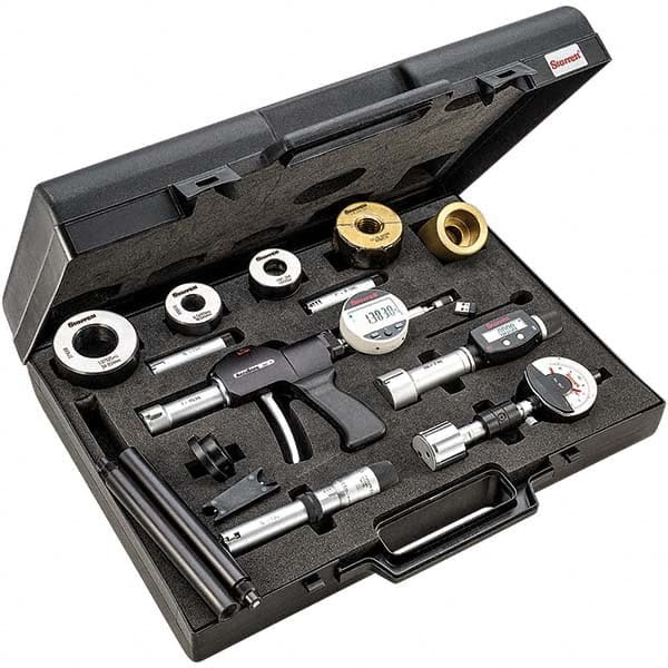 Starrett - Bore Gage Accessories Type: Accessory Set Minimum Measurement (Decimal Inch): 0.0000 - Eagle Tool & Supply