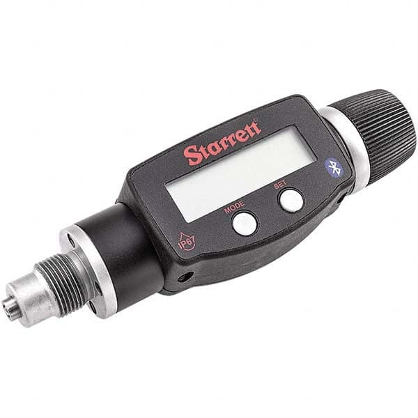 Starrett - Bore Gage Accessories Type: Digital Display Minimum Measurement (Decimal Inch): 0.0800 - Eagle Tool & Supply