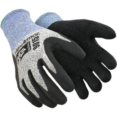 9000 Series HPPE Fiberglass Shell with Wrinkle Rubber Latex Palm Dip Size 2XL