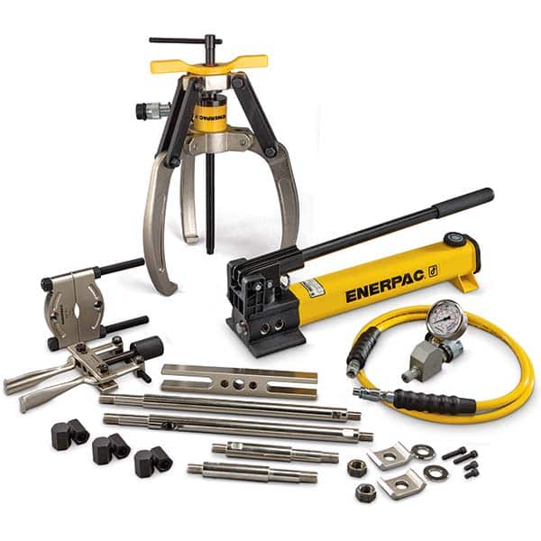 Enerpac - Puller & Separator Sets Type: Hydraulic Puller Set Maximum Spread (Inch): 3.3125 - Eagle Tool & Supply