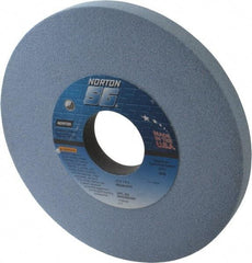 Norton - 12" Diam x 3" Hole x 1" Thick, K Hardness, 46 Grit Surface Grinding Wheel - Ceramic, Type 1, Coarse Grade, 2,070 Max RPM, Vitrified Bond, No Recess - Eagle Tool & Supply