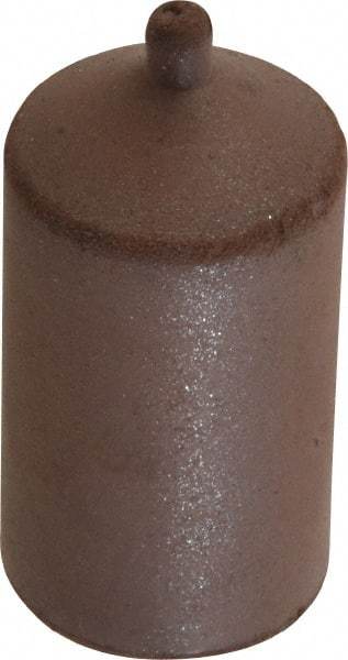 Cratex - 1" Max Diam x 1-3/4" Long, Cone, Rubberized Point - Fine Grade, Silicon Carbide, 1/4" Arbor Hole, Unmounted - Eagle Tool & Supply