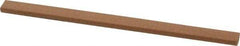 Norton - 4" Long x 5/16" Diam Aluminum Oxide Sharpening Stone - Half Round, Medium Grade - Eagle Tool & Supply