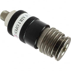 Coilhose Pneumatics - Pneumatic Hose Fittings & Couplings Type: Safety Coupler Thread Size: 1/4 - Eagle Tool & Supply