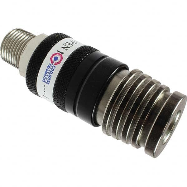 Coilhose Pneumatics - Pneumatic Hose Fittings & Couplings Type: Safety Coupler Thread Size: 3/8 - Eagle Tool & Supply