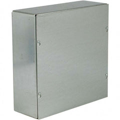 Wiegmann - NEMA 1 Steel Junction Box Enclosure with Screw Cover - Eagle Tool & Supply