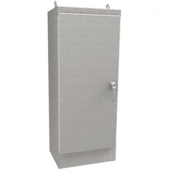 Wiegmann - Hinged & Screw Cover Enclosures Enclosure Type: Standard Enclosure Cover Type: Hinged - Eagle Tool & Supply