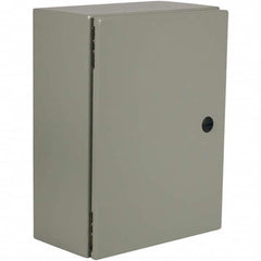 Wiegmann - NEMA 412 Steel Standard Enclosure with Cabinet Hinged Cover - Eagle Tool & Supply