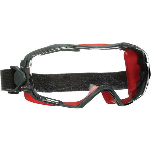 3M - Size L Clear Polycarbonate Anti-Fog Safety Goggles - Eagle Tool & Supply