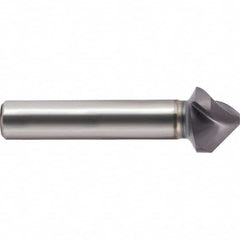 Guhring - 10mm Head Diam, 6mm Shank Diam, 3-Flute 90° Cobalt Countersink - Eagle Tool & Supply