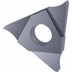 Grooving Insert: GE 30504, Solid Carbide TiCN Finish, Neutral, 5.27 mm Cutting Width, 5 mm Max Depth