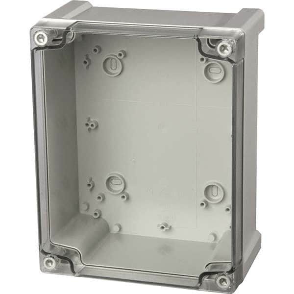 Fibox - NEMA 1, 4, 4X, 12 Polycarbonate Standard Enclosure with Screw Cover - Eagle Tool & Supply