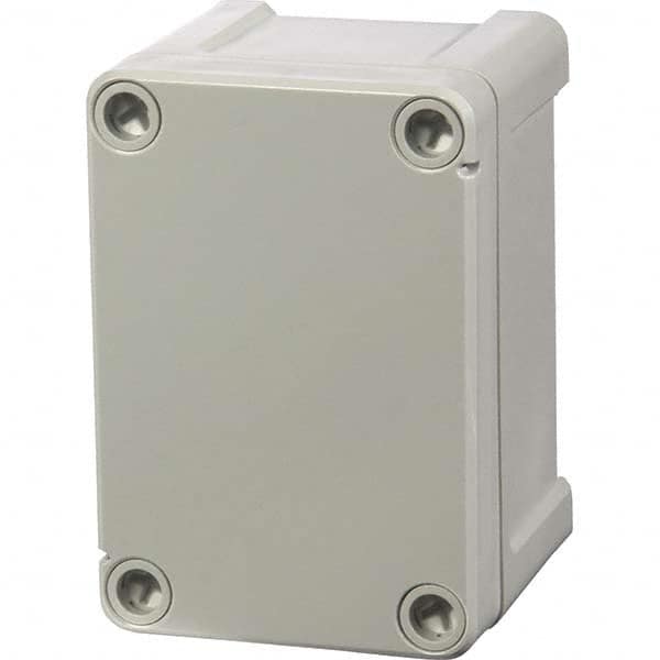 Fibox - NEMA 1, 4, 4X, 12 Polycarbonate Standard Enclosure with Screw Cover - Eagle Tool & Supply