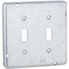 Hubbell-Raco - Steel Electrical Box Cover - Eagle Tool & Supply