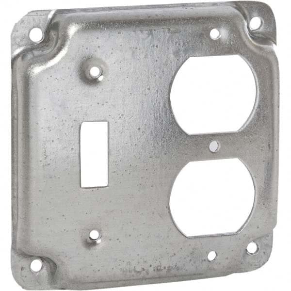 Hubbell-Raco - Steel Electrical Box Cover - Eagle Tool & Supply