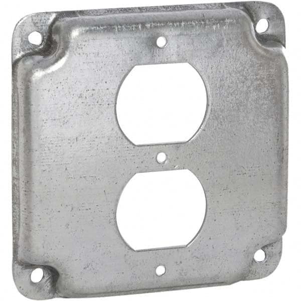 Hubbell-Raco - Steel Electrical Box Cover - Eagle Tool & Supply