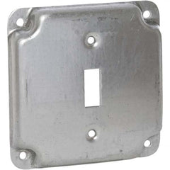 Hubbell-Raco - Steel Electrical Box Cover - Eagle Tool & Supply